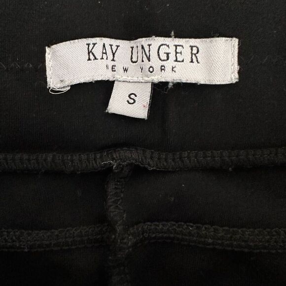Kay Unger Black Leggings size Small - Picture 3 of 6